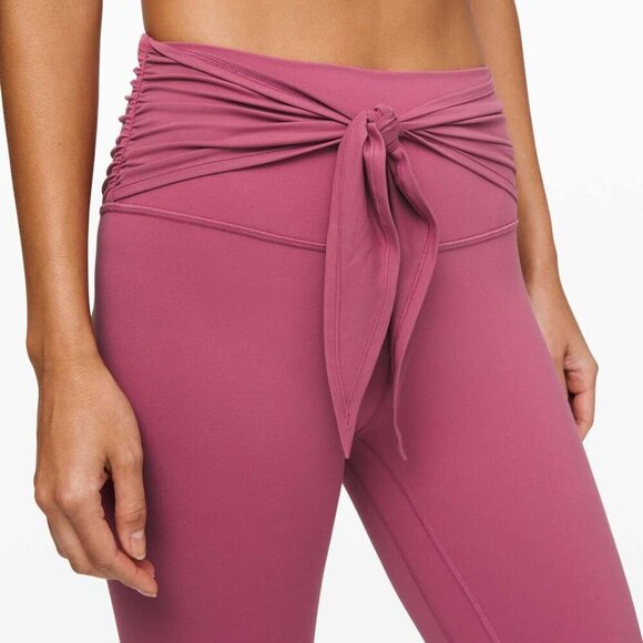 Lululemon Align Pant 28" *Wrap Waist- Special Edition Tie Waist High Rise- Size4 - Picture 5 of 13